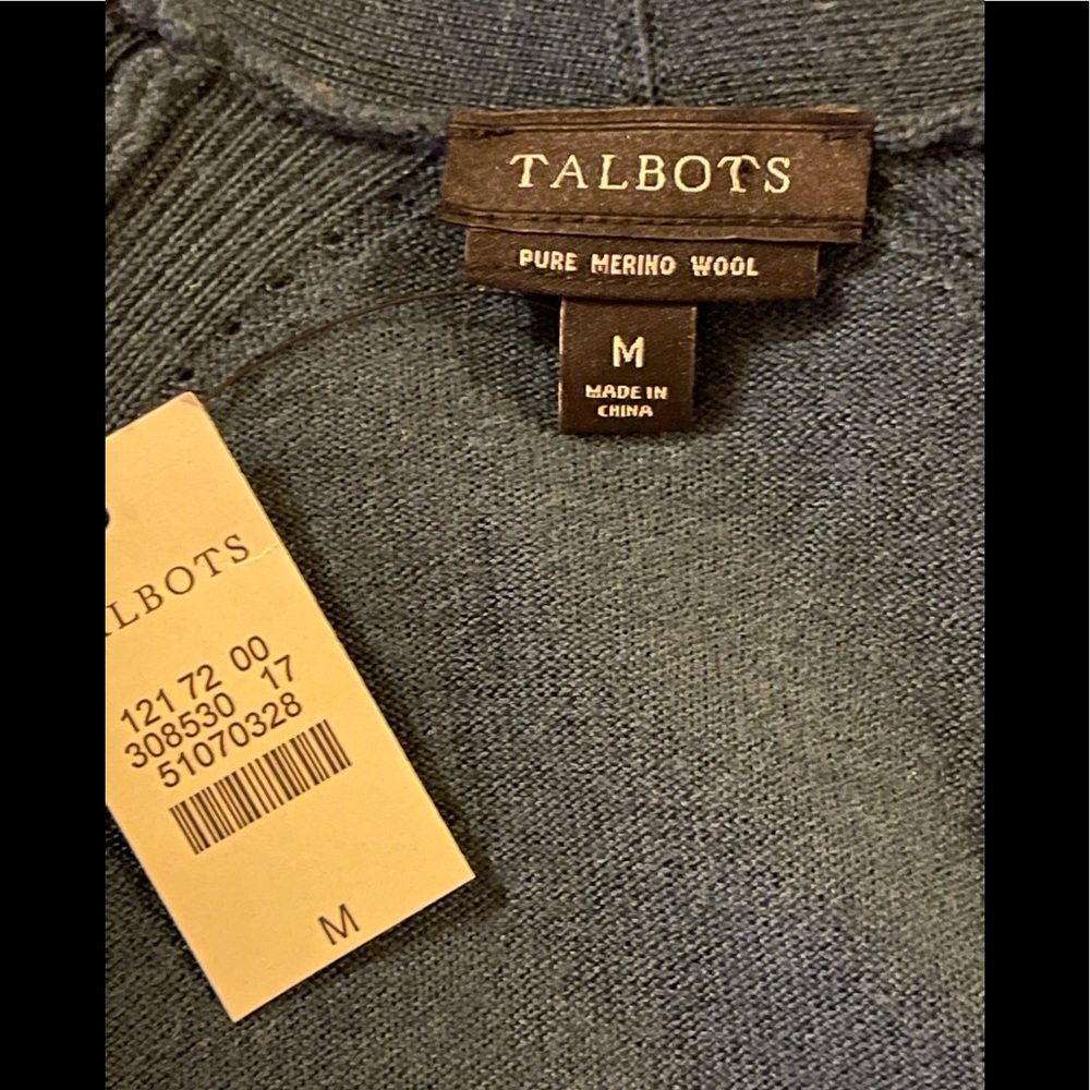 Talbots Duster Merino Wool Long Cardigan - Picture 2 of 7